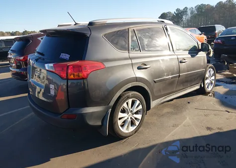 2014 Toyota Rav4 Limited из США, поврежденный, VIN 2T3YFREV0EW107398